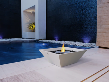 NOVA 600 - Bioethanol freestanding steel fireplace by EcoSmart Fire - view 2